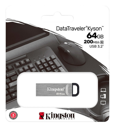 Memoria Usb 3.2 Kingston Datatraveler Kyson 64gb