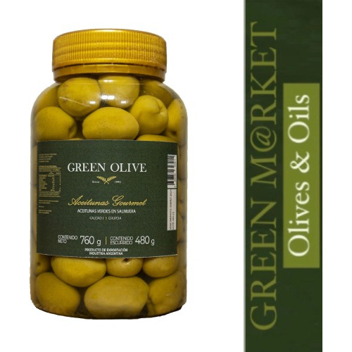 Aceitunas Verdes N°0 X500gr. Green Olive