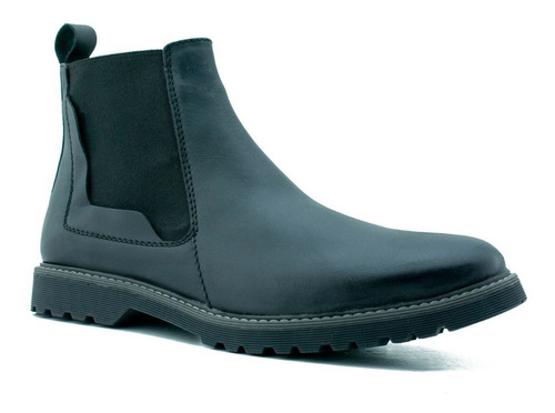 Imagen 1 de 5 de Botin Outdoor De Hombre Chelsea Comodo Giusto 20003