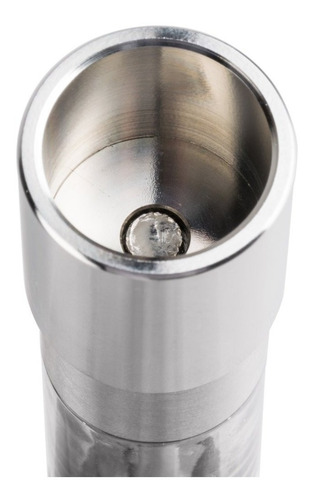Molinillo Pimentero Salero Acero Inoxidable Boton Y Piston