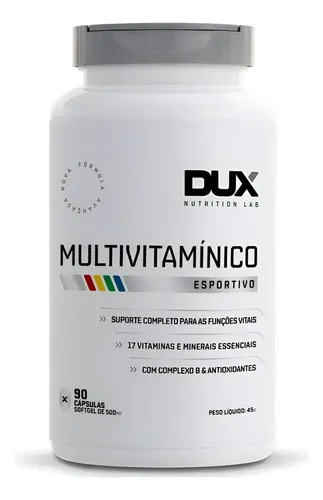 Multivitamínico Dux Nutrition Complexo B 90 Cápsulas