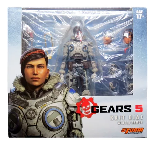 KAIT DIAZ ARCTIC ARMOR - GEARS OF WAR 5 Action Figure – Storm Collectibles