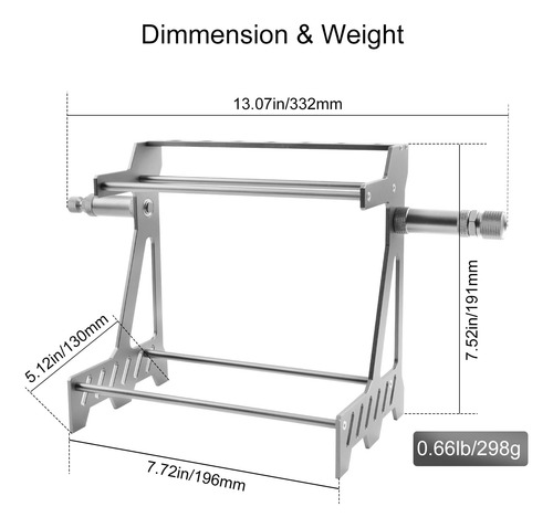 Soporte De Almacenamiento Y Equilibrador De Ruedas Rc 2 En