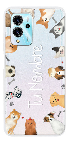 Funda Para Zte Para Mujer Razas Perritos Personalizada