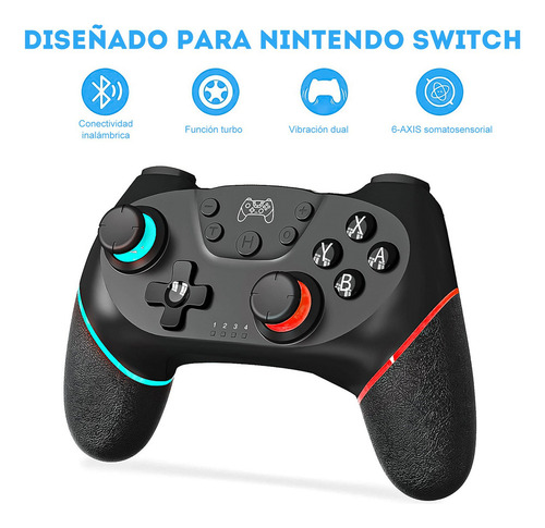 Hui Newnewcontrol Inalámbrico Gamepad Para Nintendo Switch