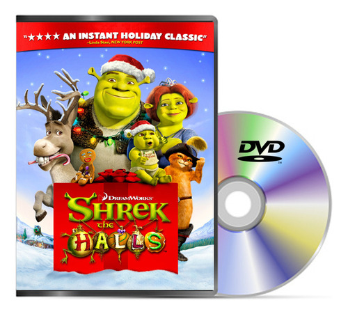 Dvd Shrek Ogrorisa La Navidad (2007)