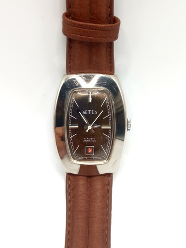 Reloj Semco Cuerda 70s Swis Vintage No Casio Bulova Nautica 