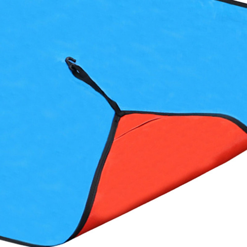 Cubierta Protectora Superior De Carpa Tarp Naranja Azul
