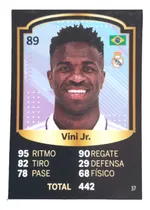 Comprar Cartas Estrellas Del Futbol N.37 Vini Jr Brasil