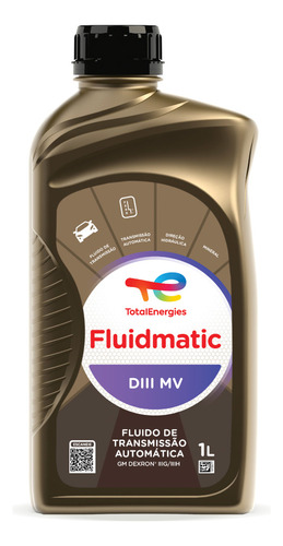 Óleo De Transmissão Automática Fluidmatic Diii Mv Total - 1l