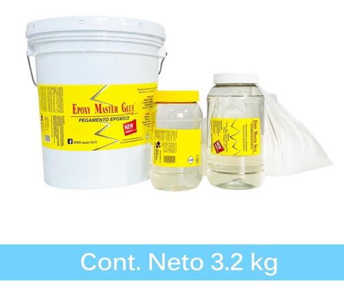 Imagen 3 de 10 de Epoxymaster Glue 3.2 Kgs