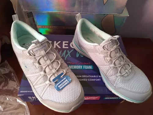 Inactivo Caucho Naturaleza Zapatos Skechers Mujer Memory Foam Super Lite Walk Tb 15 | MercadoLibre