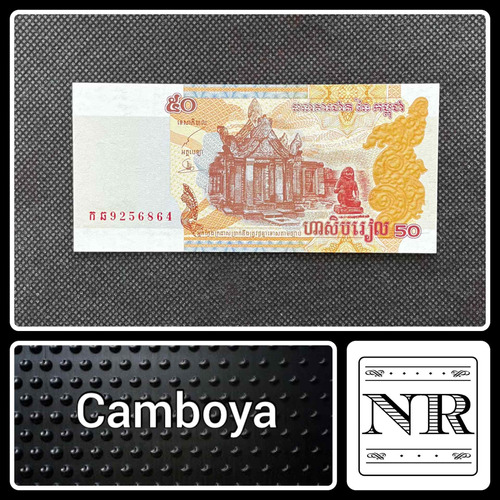 Camboya - 50 Riels - Año 2002 - P #52