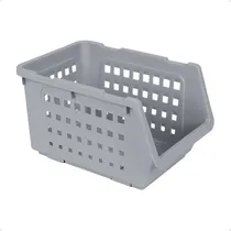 Comprar Gaveta Plastica Organizadora Apilable 35x24x20 Cm X 3 Un