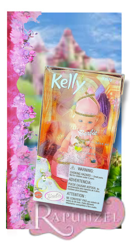 Muñeca Barbie Kelly As Katrina Barbie Rapunzel Mattel 2002