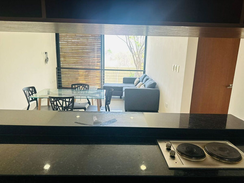 Departamento Amueblado(2r2b) En Renta En Emerald Temozón, Norte.