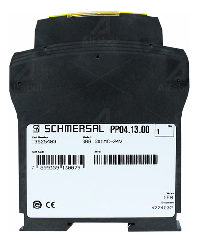 Kit Com 03 Relés De Segurança Srb 301 Mc - 24v Schmersal