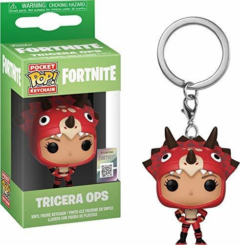 Funko Pop Llavero Fortnite Tricera Ops