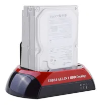Comprar Dock Station 2 Discos Duros Sata 3.5\u002F2.5 Usb 3.0 + Envio