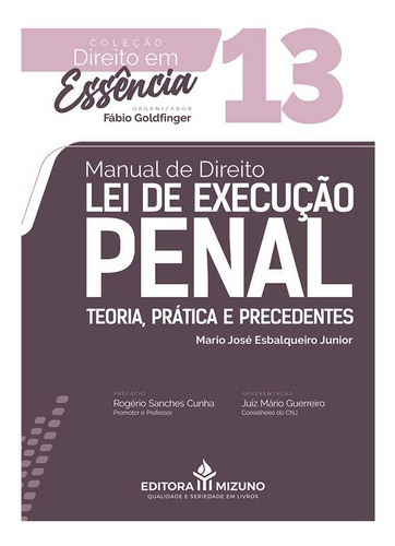 Manual De Direito Lei De Execução Penal