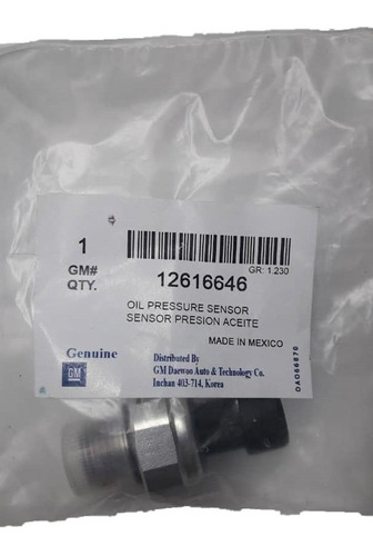 Sensor Presion Aceite Silverado 5.3 00 - 06