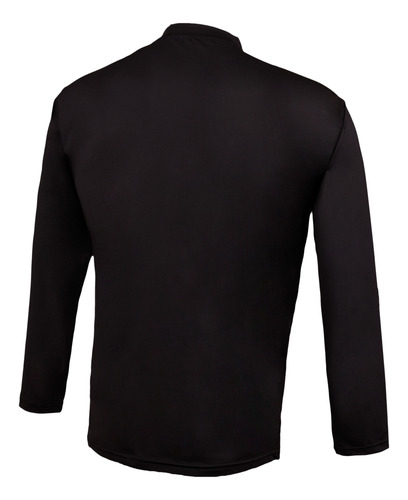 Remera Snauwaert Hombre Vork Termica Negra