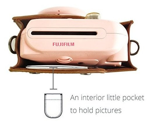 Estuche Para Camara Fujifilm Instax Mini 9 8 Cuero