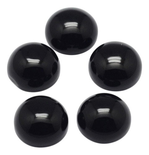 Pack 3 Ombligueras Obsidiana Protección Energia Pm1070 Tica