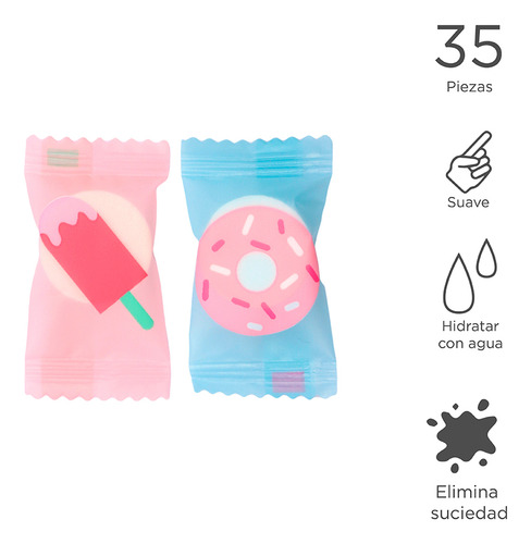 Miniso Toallitas Faciales Comprimidas Portátiles Candy Serie