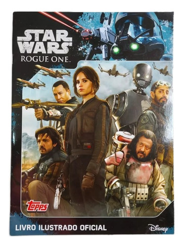 Album De Figurinhas Star Wars Rogue One Completo Fig Soltas