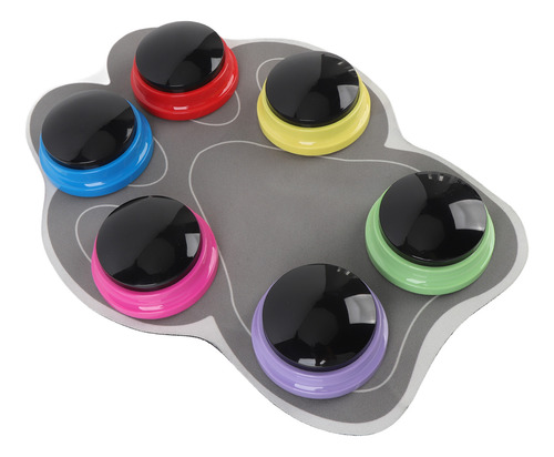 Conjunto De Botões Dog Talking, 6 Botões De Comunicação