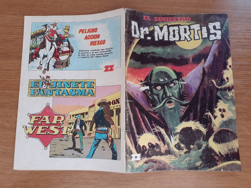 Cómic El Siniestro Dr Mortis Número 63 Editora Zig Zag (Usado)