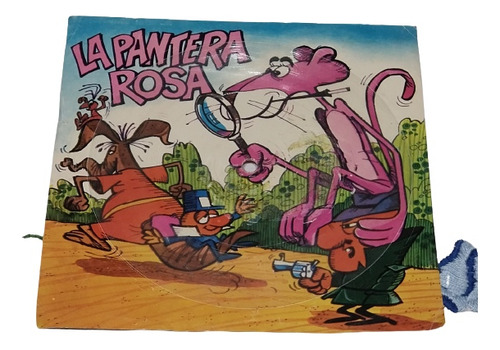 Antiguo Disco Flex De La Pantera Rosa Único 