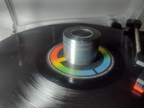 Clamp Alumínio Com Logo Technics Para Toca Disco De Vinil