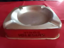 Comprar Antiguo Cenicero De Bar Con Publicidad De Vinos
