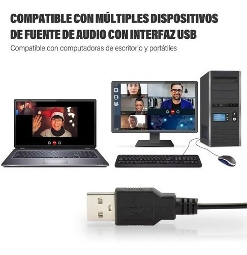 Imagen 4 de 4 de Micrófono Unidireccional Usb Y Aislador De Ruido Plug & Play