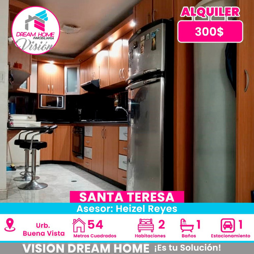 Apartamento En Alquiler En La Urbanización Buena Vista Santa Teresa Del Tuy 