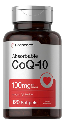 Coq10 100 Mg Horbäach 120 Softgel