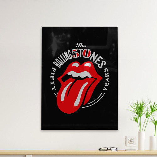 Cuadro Deco Rolling Stones 50 (d1646 Boleto.store)