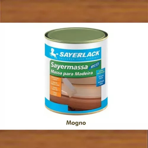 Massa Para Madeira Mogno 380g Sayermassa Acabamento Perfeito