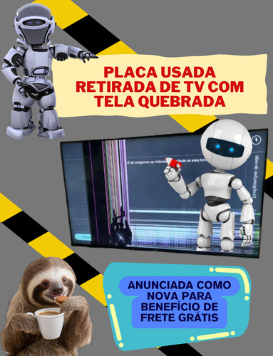 Placa Principal Tv 40 Samsung, Un40h5103ag, Bn91-1383g