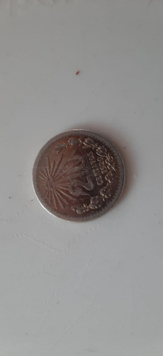 Moneda 20 Centavos Plata 1920