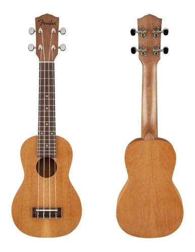 Ukelele  Soprano Fender Ukelele Piha'eu Caoba Nato Cuo