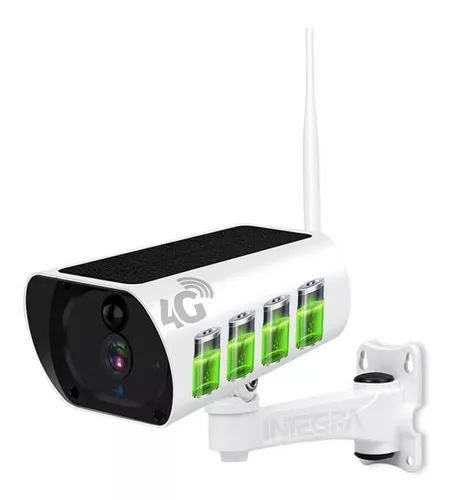 Camara Solar 4g Ip 1080p 2.0mp Exterior Wifi Lte Inalambrica - Productos  Integra SRL