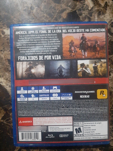 Imagen 5 de 6 de Red Dead Redemption Nuevo Para Ps4