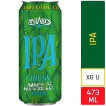 Comprar Cerveza Antares Ipa Pack X6 Latas