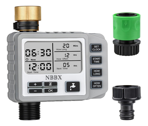 Temporizador De Riego Nbbx 6811g Gris