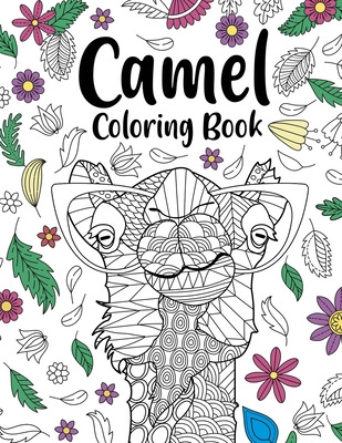 Libro Camel Coloring Book: Coloring Books For Adults, Gif...