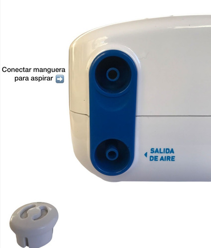 Nebulizador a pistón Silfab Pixel blanco 220V