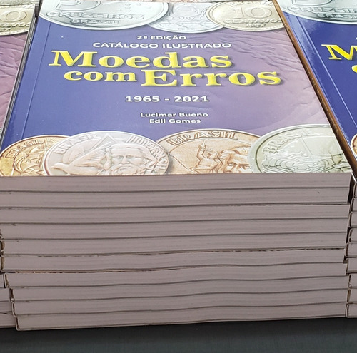 Kit 10 Catálogos Moedas Real Erros Variantes Vol 2 Originais